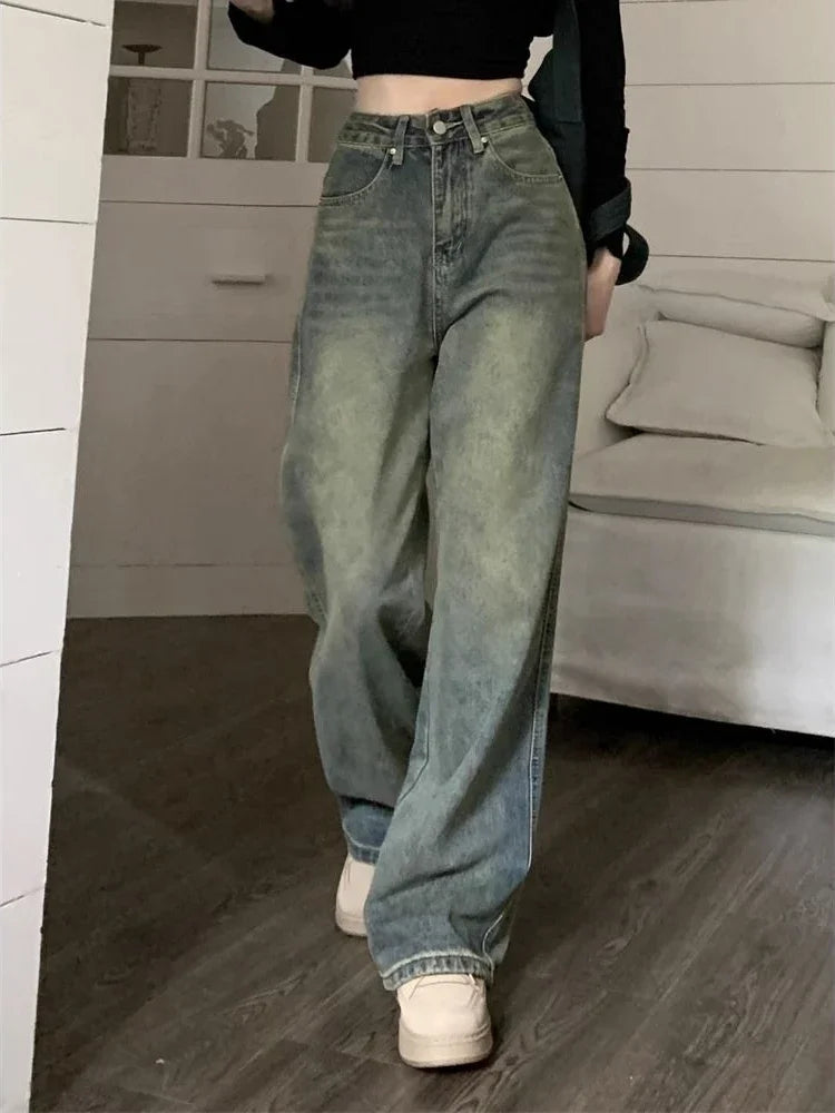 Deeptown Retro Slouch Jeans